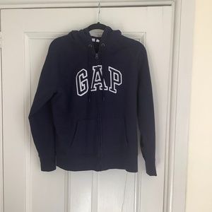 Gap Navy Zip Sweatshirt
